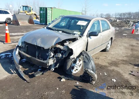 2007 Toyota Corolla Ce из США, поврежденный, VIN 2T1BR32E47C809607